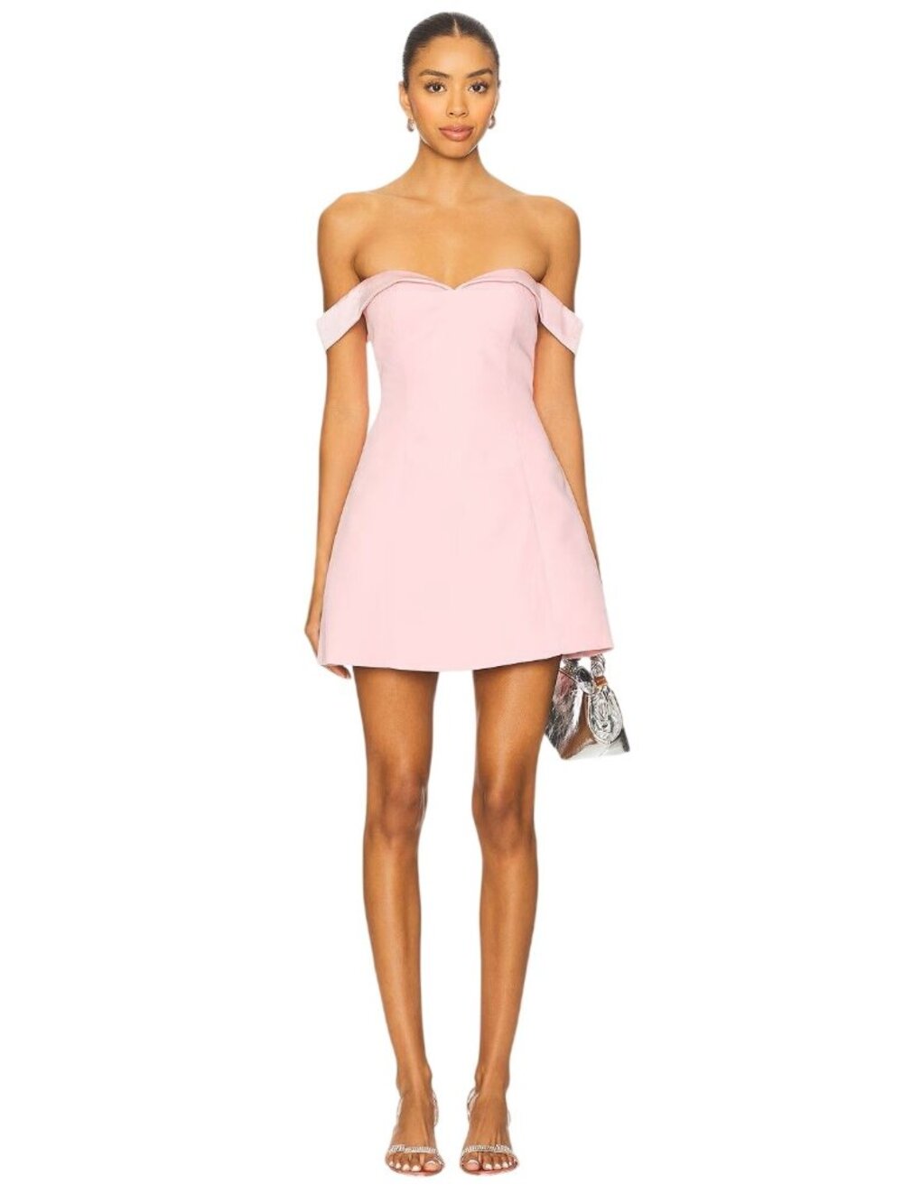 Runaway The Label Ebony Mini Dress in Musk Small New Womens Cocktail